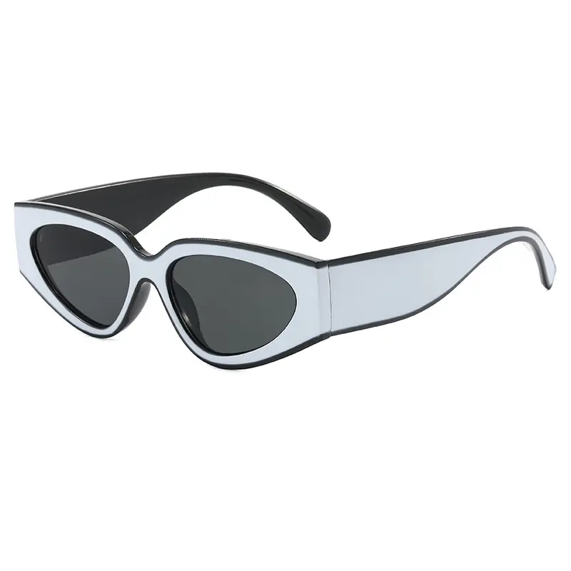 Square Sunglasses for Men, Flame Print, Dark Tinted, Korean Style - Image 5