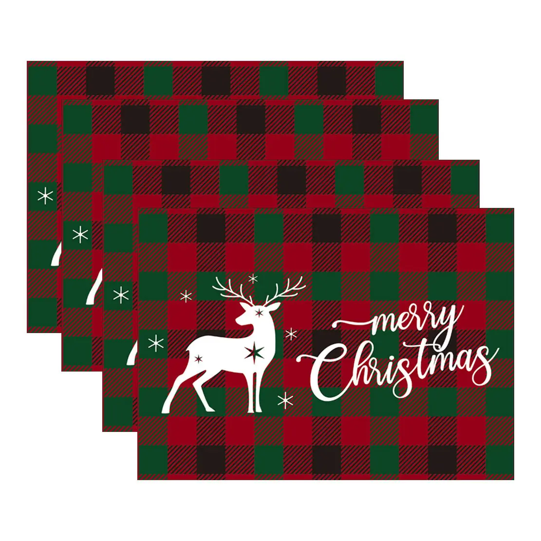 Christmas Santa Placemat Table Mat Decorative Living Room — feature 11