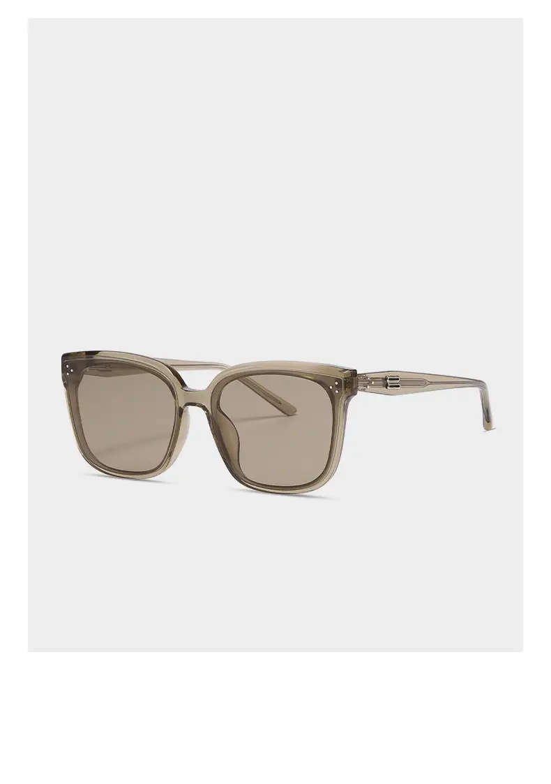 Ou Ming Anti-UV Sunglasses Black Large Frame — feature 15