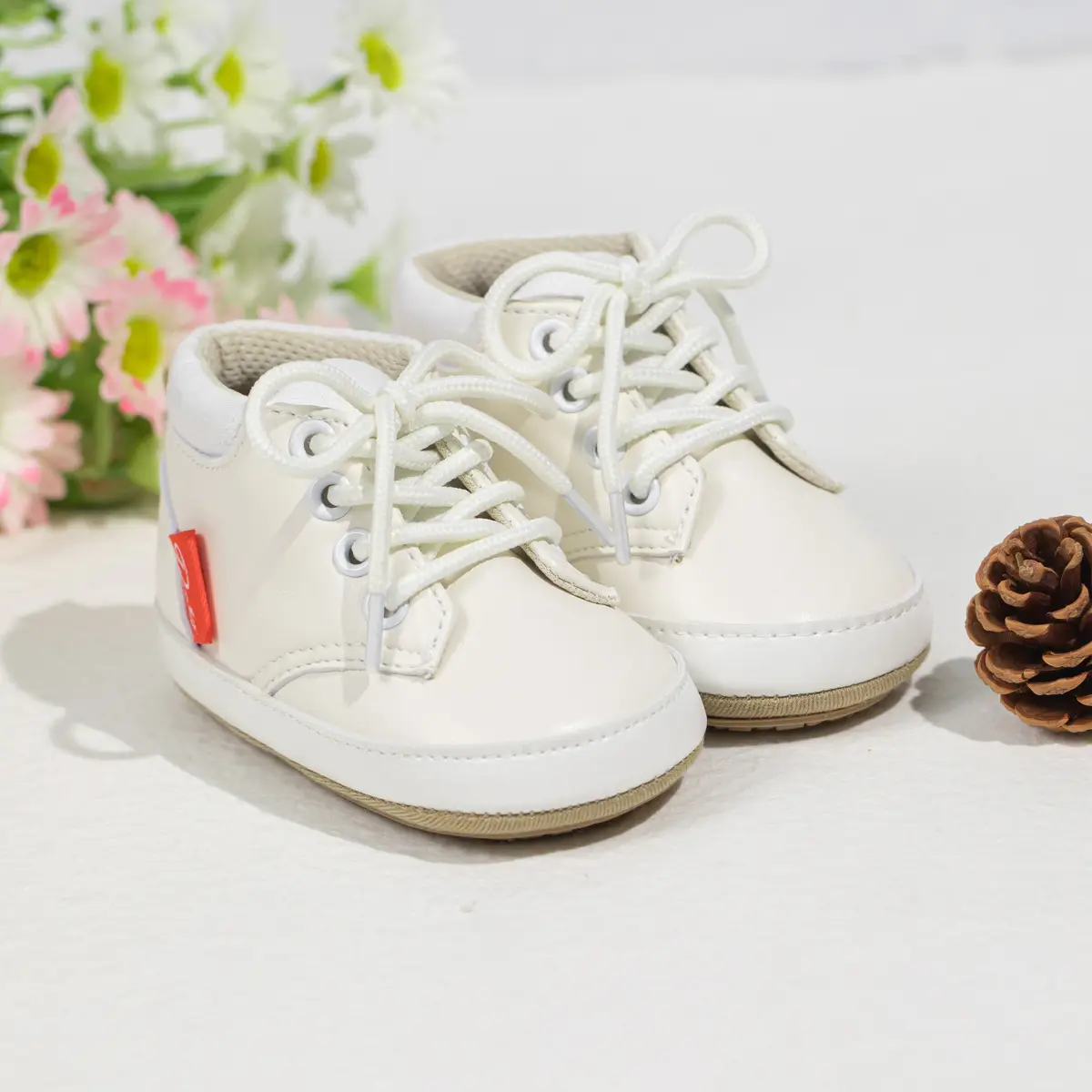 Toddler Shoes for Baby 0-1 Year Old Rubber Bottom Casual