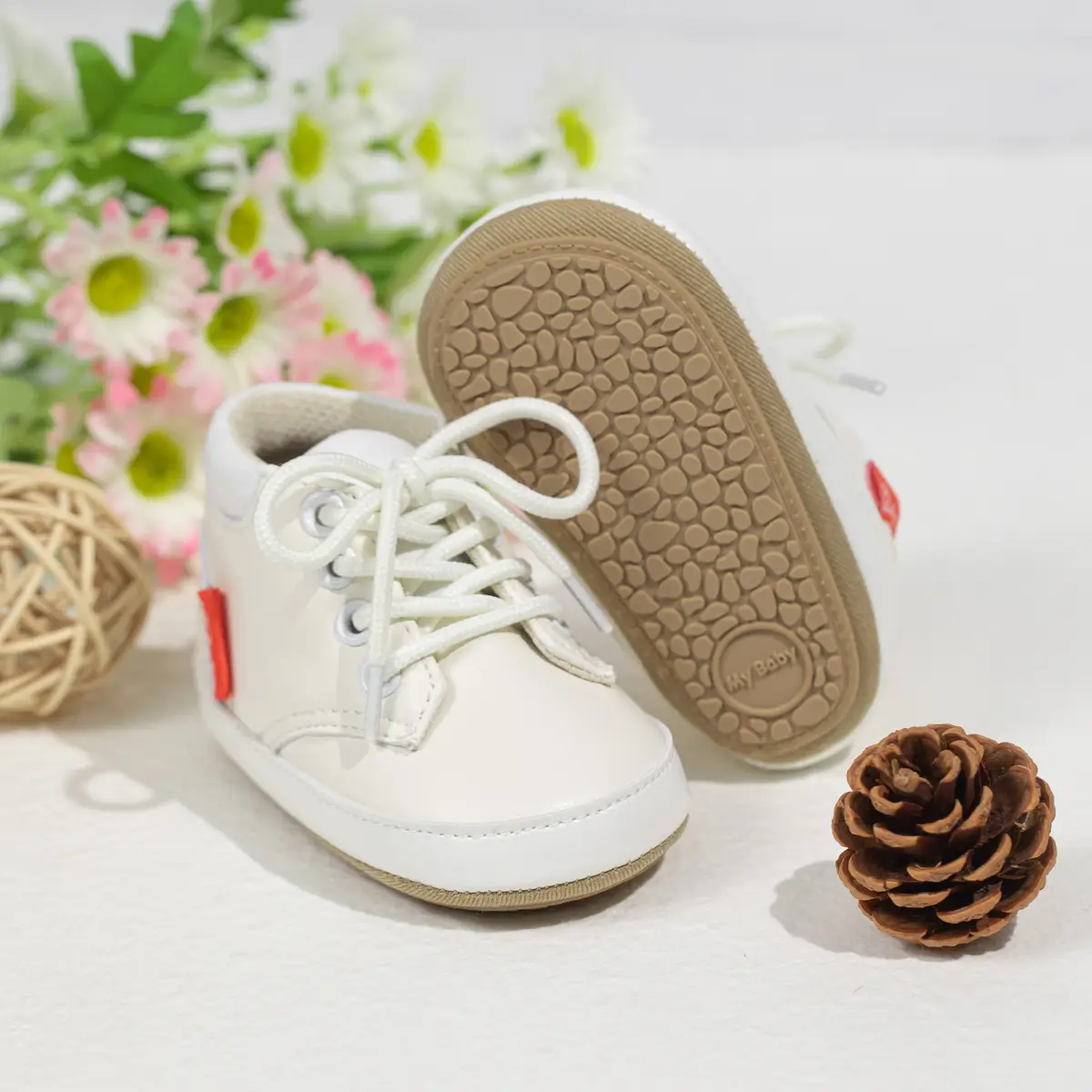 Toddler Shoes for Baby 0-1 Year Old Rubber Bottom Casual — feature 12