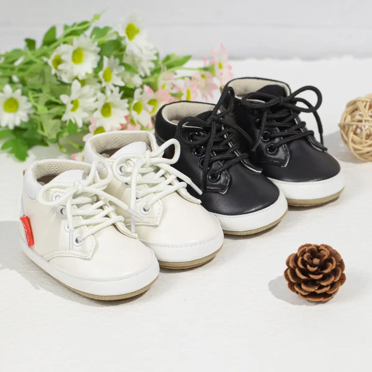 Toddler Shoes for Baby 0-1 Year Old Rubber Bottom Casual — feature 4