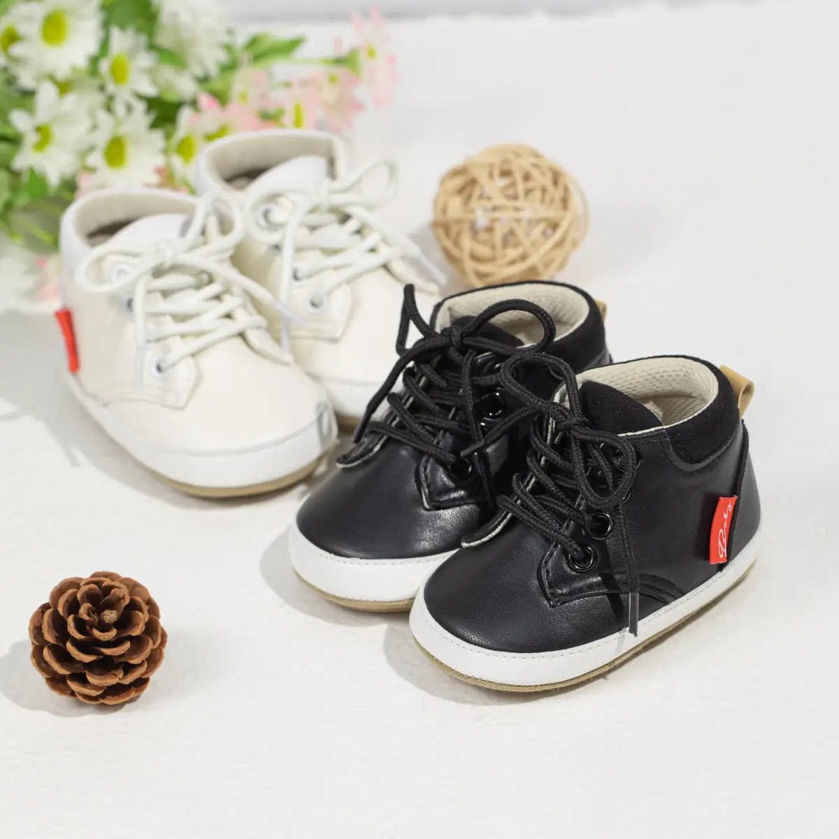 Toddler Shoes for Baby 0-1 Year Old Rubber Bottom Casual — feature 5
