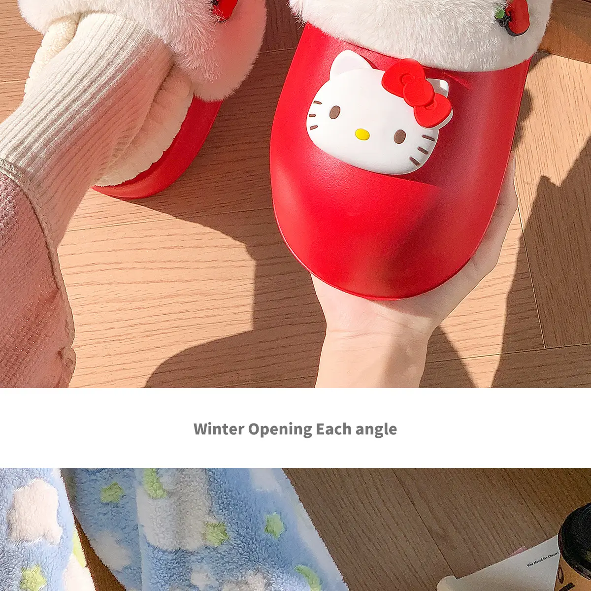 Melody Cotton Slippers Women's Autumn Winter 2025 — feature 23
