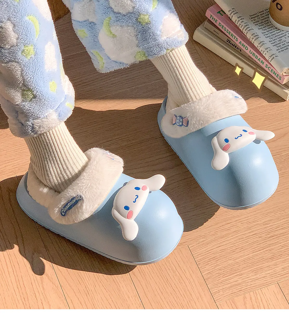 Melody Cotton Slippers Women's Autumn Winter 2025 — feature 24
