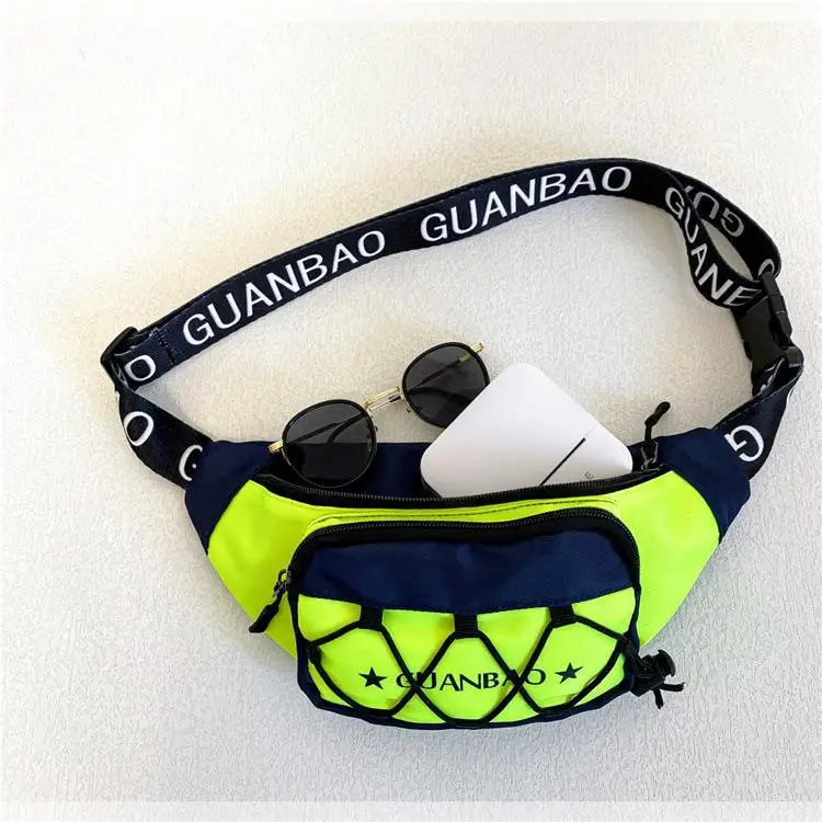 Kids Crossbody Bag Neon Blue Black Street Dance Crossbody — feature 19