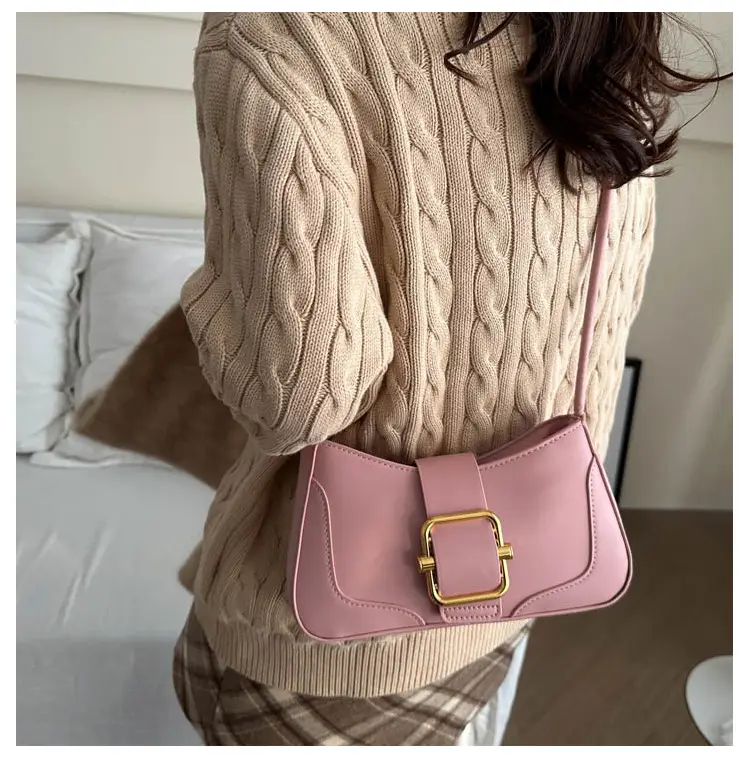 Women's Pink Rhinestone Bow Crossbody Bag — feature 12