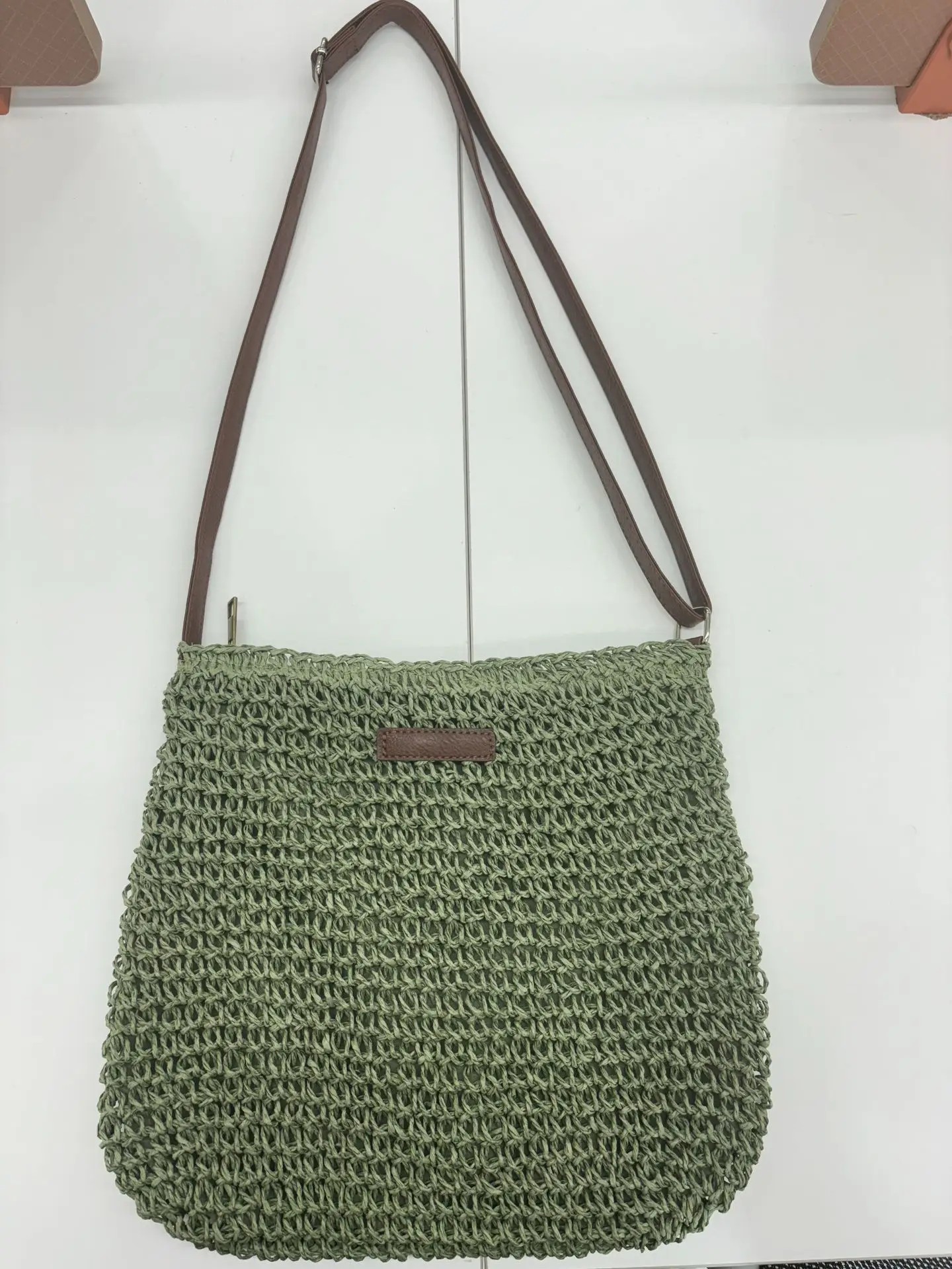 Straw Crossbody Bag for Women, Large Capacity, New Arrival - Image 4