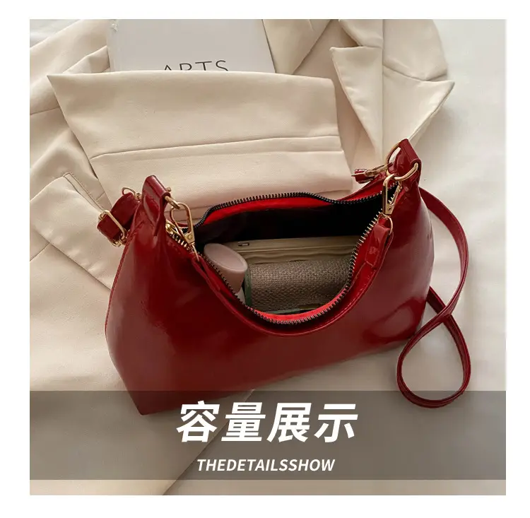 Women's Brown Leather Crossbody Bag 2024 New Autumn Winter — feature 6