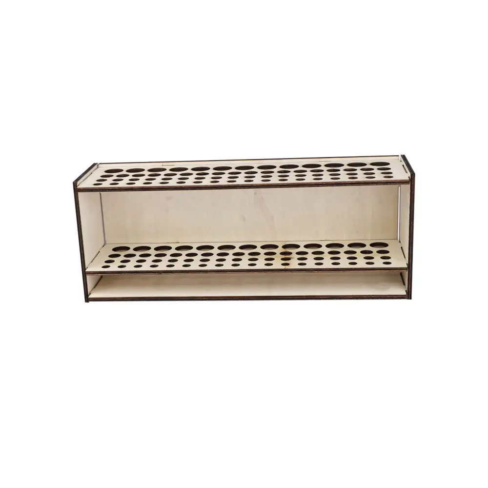 Vertical Detachable Wooden Storage Rack for Cosmetics Brushes - Image 5