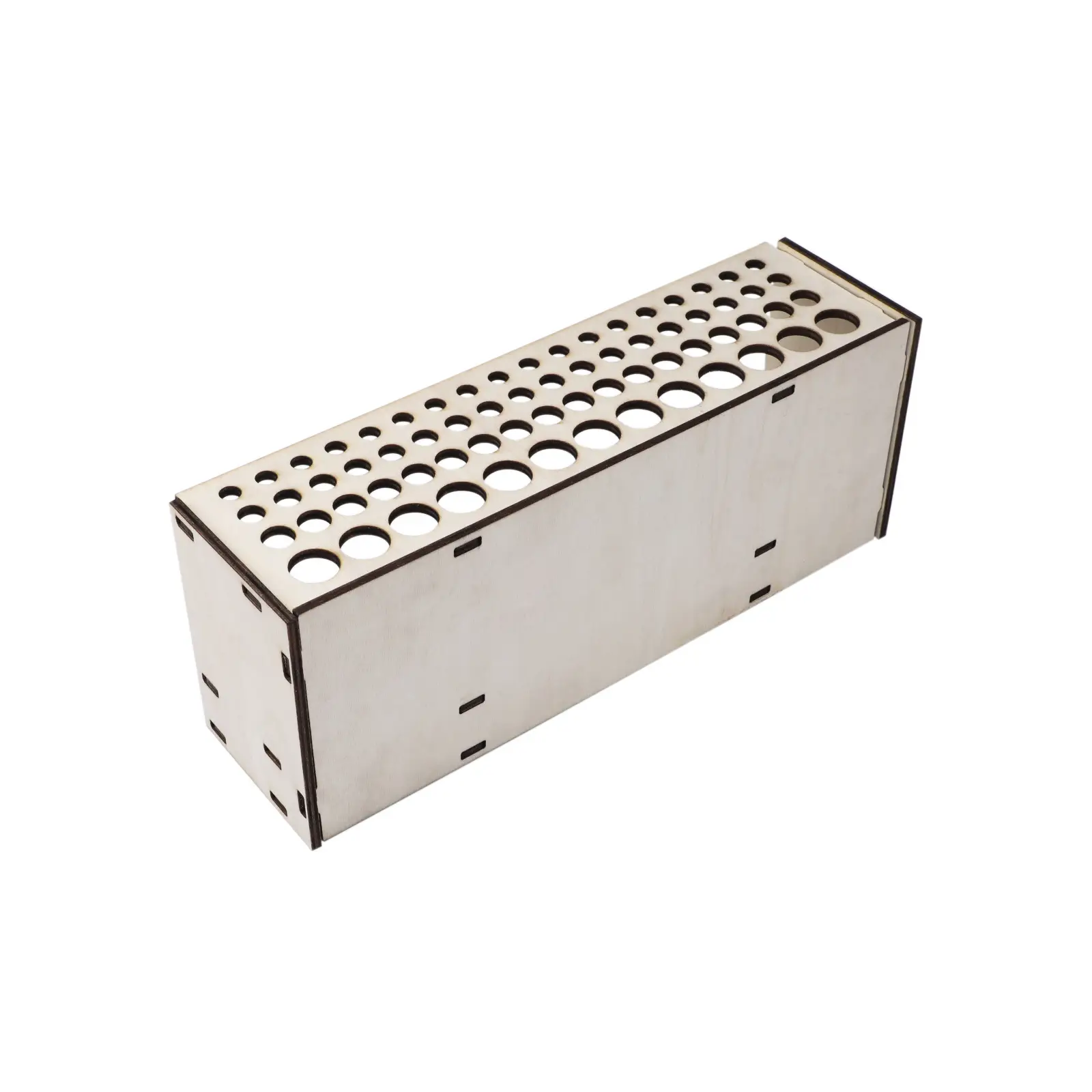 Vertical Detachable Wooden Storage Rack for Cosmetics Brushes — feature 4