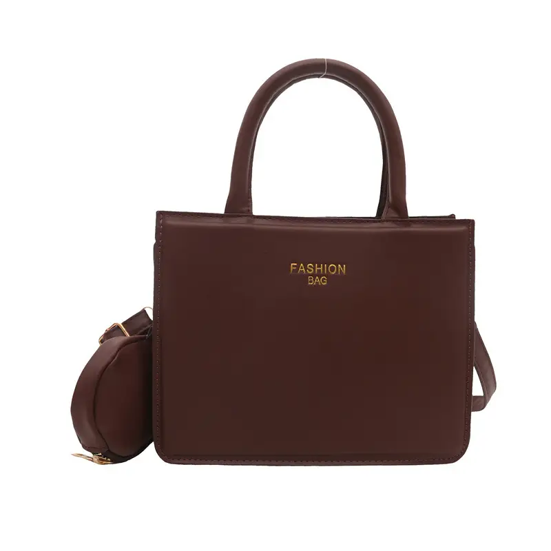 White Square Shoulder Bag with Gold Embroidery 2024 - Image 5