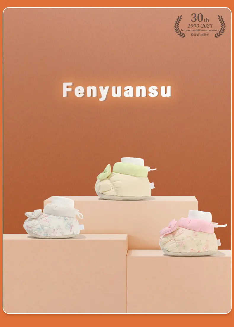 winter newborn baby shoes socks baby shoes June-December newborn shoes cotton shoes warm fleece-lined soft bottom — feature 7
