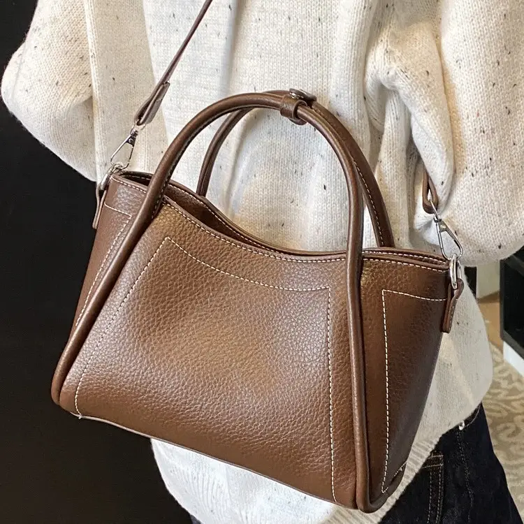 Black Cross-Border Retro Hand Bag for Women 2025 - Image 7