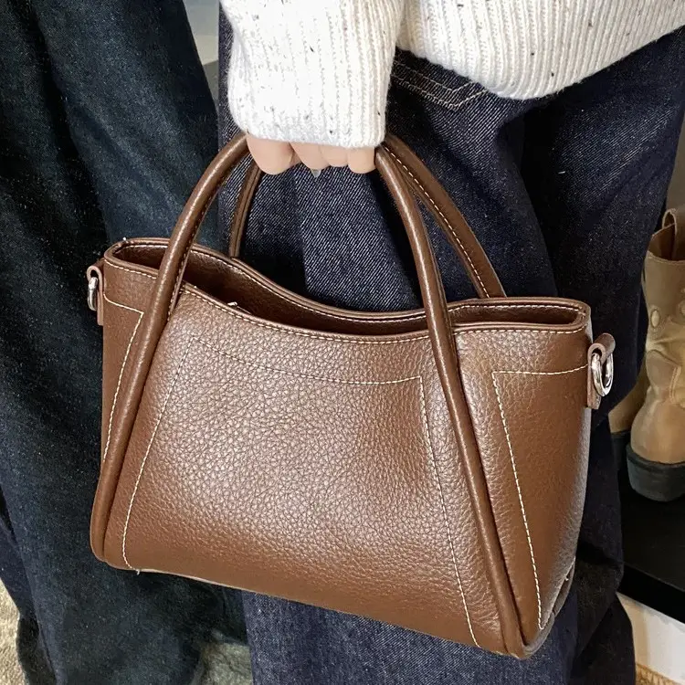 Black Cross-Border Retro Hand Bag for Women 2025 - Image 8