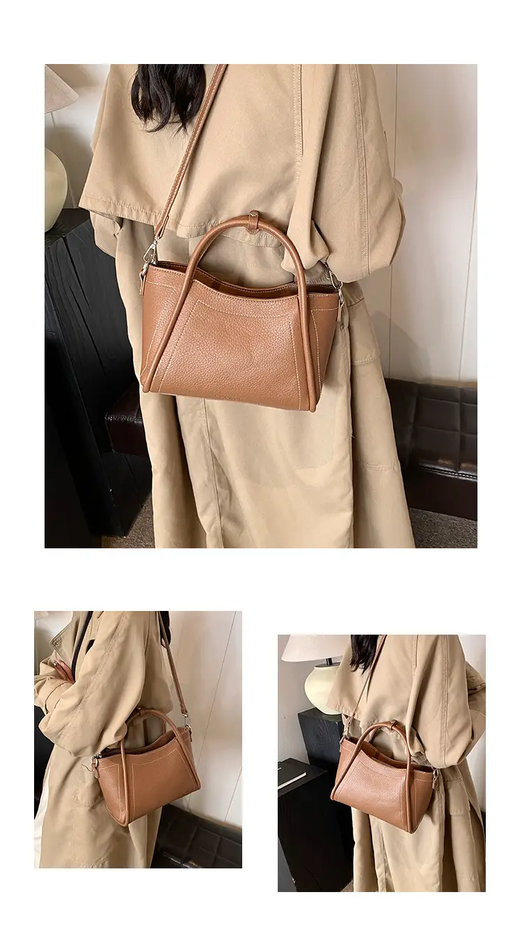 Black Cross-Border Retro Hand Bag for Women 2025 — feature 10