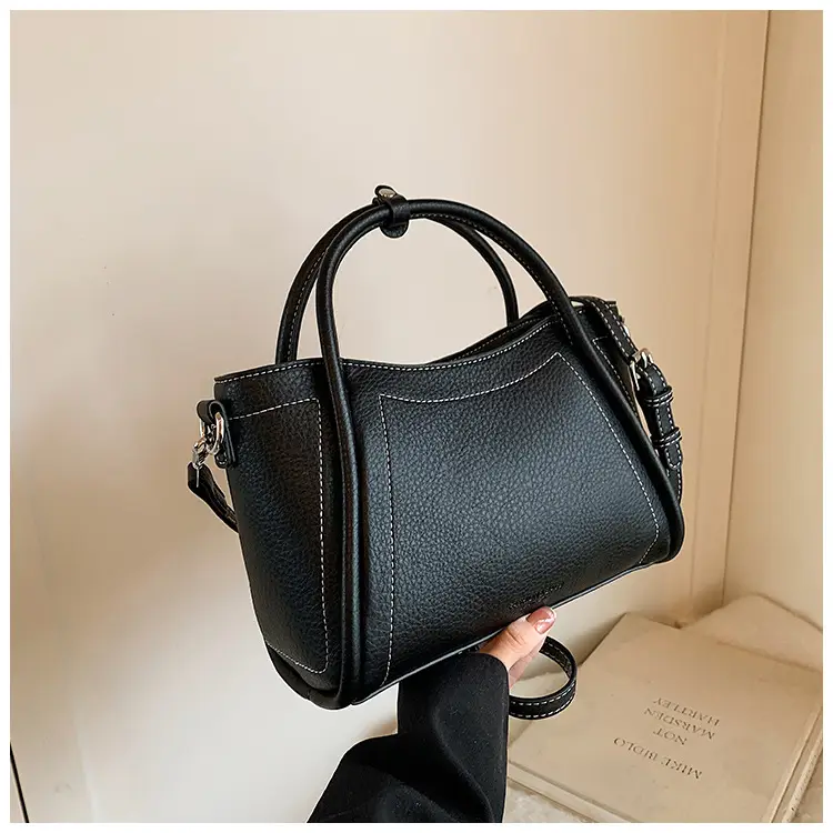 Black Cross-Border Retro Hand Bag for Women 2025 — feature 18