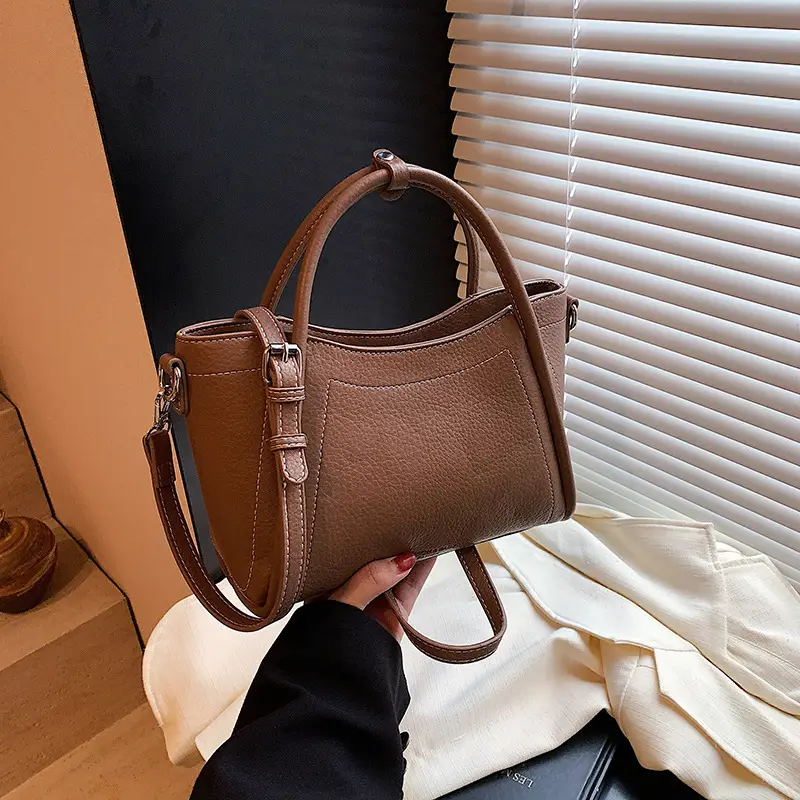 Black Cross-Border Retro Hand Bag for Women 2025 - Image 2