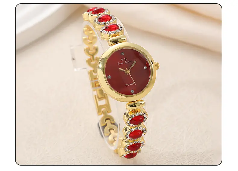 Popular Foreign Trade Item: Women's Watch with Diamonds, Light Luxury Jewelry Bracelet Watch, Fashionable Full Diamond Women's Student Bracelet Wristwatch — feature 12