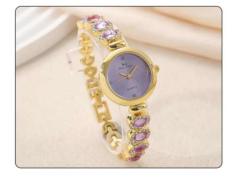 Popular Foreign Trade Item: Women's Watch with Diamonds, Light Luxury Jewelry Bracelet Watch, Fashionable Full Diamond Women's Student Bracelet Wristwatch — feature 13