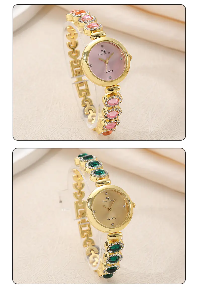 Popular Foreign Trade Item: Women's Watch with Diamonds, Light Luxury Jewelry Bracelet Watch, Fashionable Full Diamond Women's Student Bracelet Wristwatch — feature 16