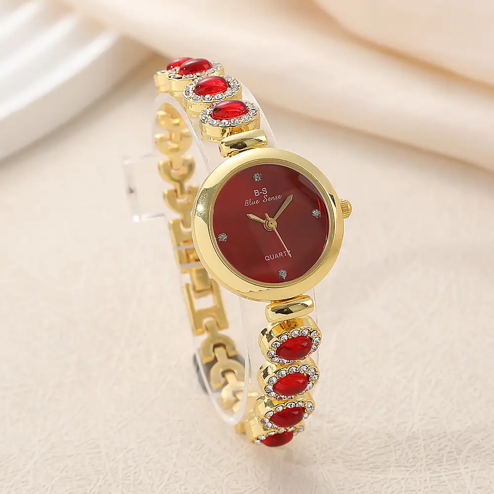 Popular Foreign Trade Item: Women's Watch with Diamonds, Light Luxury Jewelry Bracelet Watch, Fashionable Full Diamond Women's Student Bracelet Wristwatch