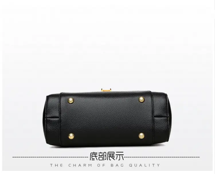 Black Croc Leather Crossbody Bag for Women — feature 8