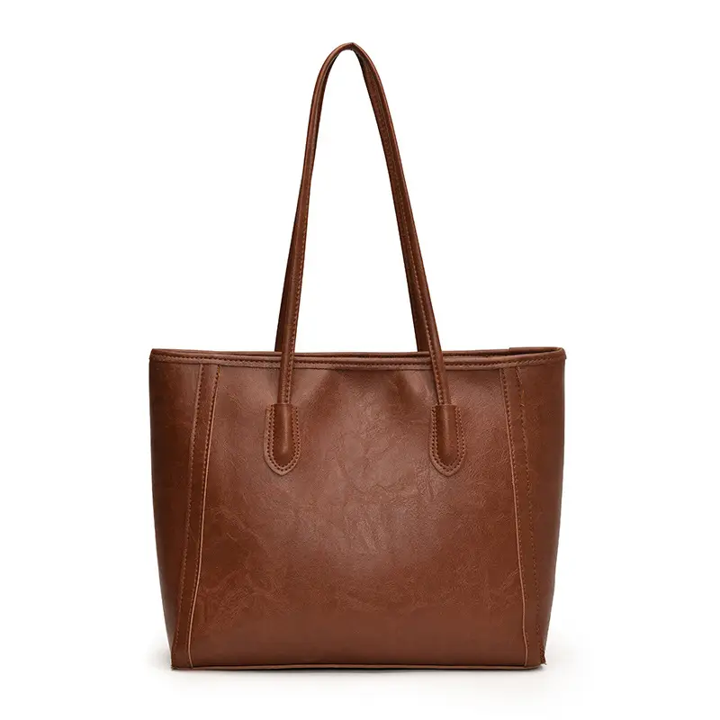 Women's Large Capacity Tan Shoulder Bag 2024 Winter Commute - Image 7