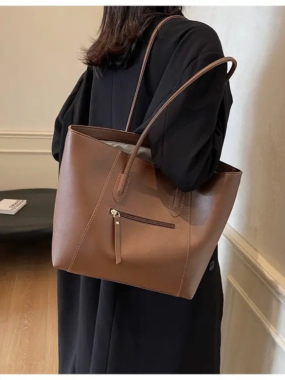 Minimalist Maillard Tote Bag for Women 2026 - Image 9