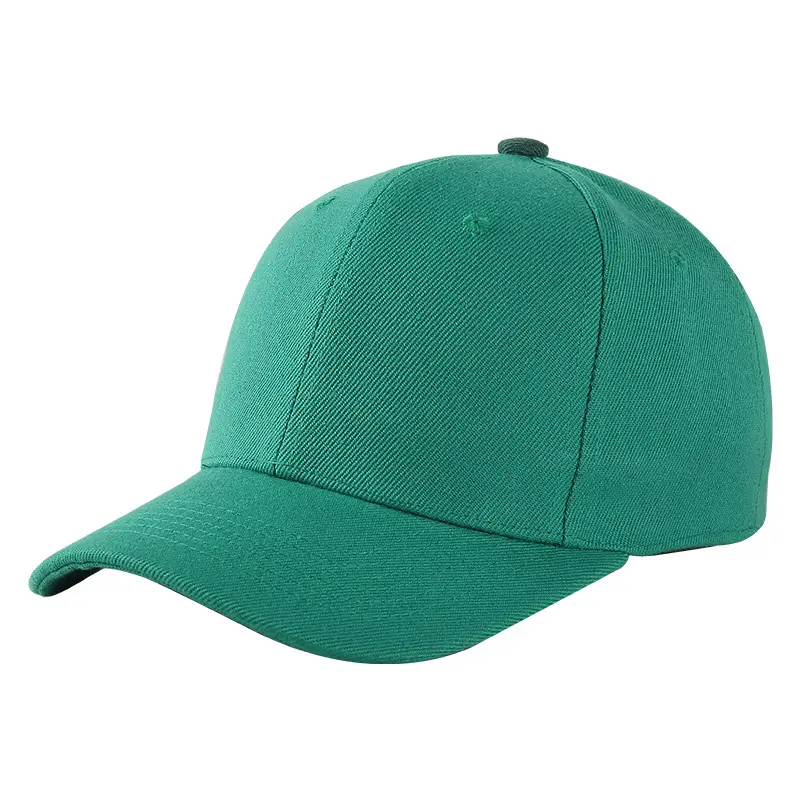 Yellow Korean Baseball Cap with Embroidery - Image 3