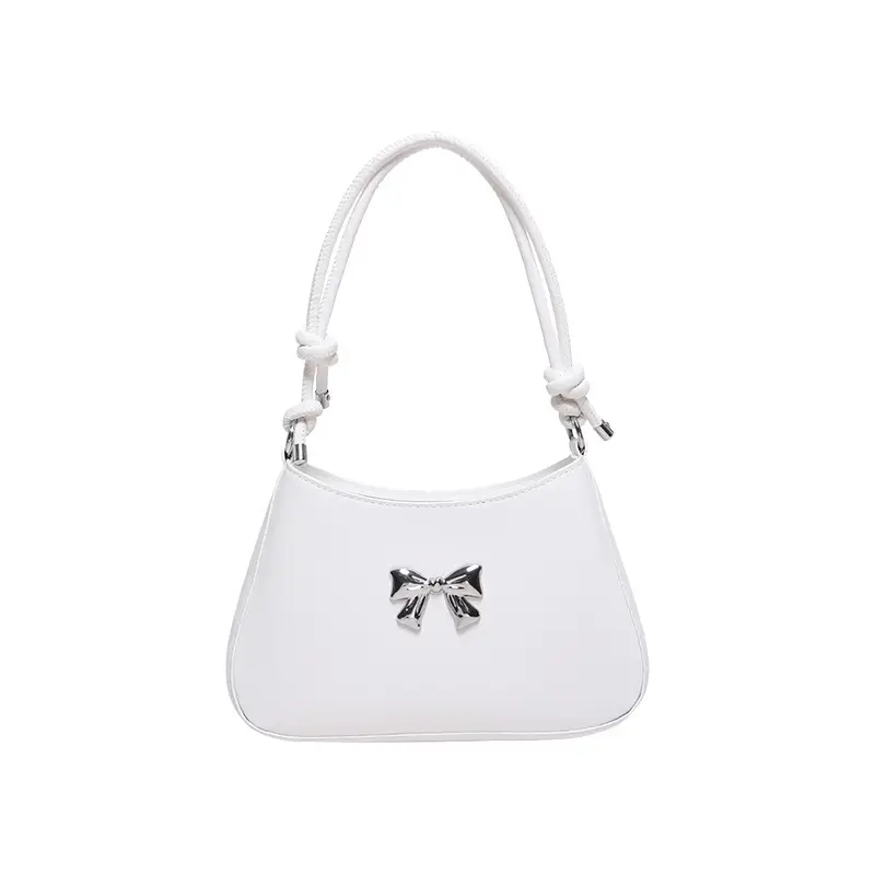 Black Knotted Shoulder Crossbody Bag for Women 2024 - Image 2