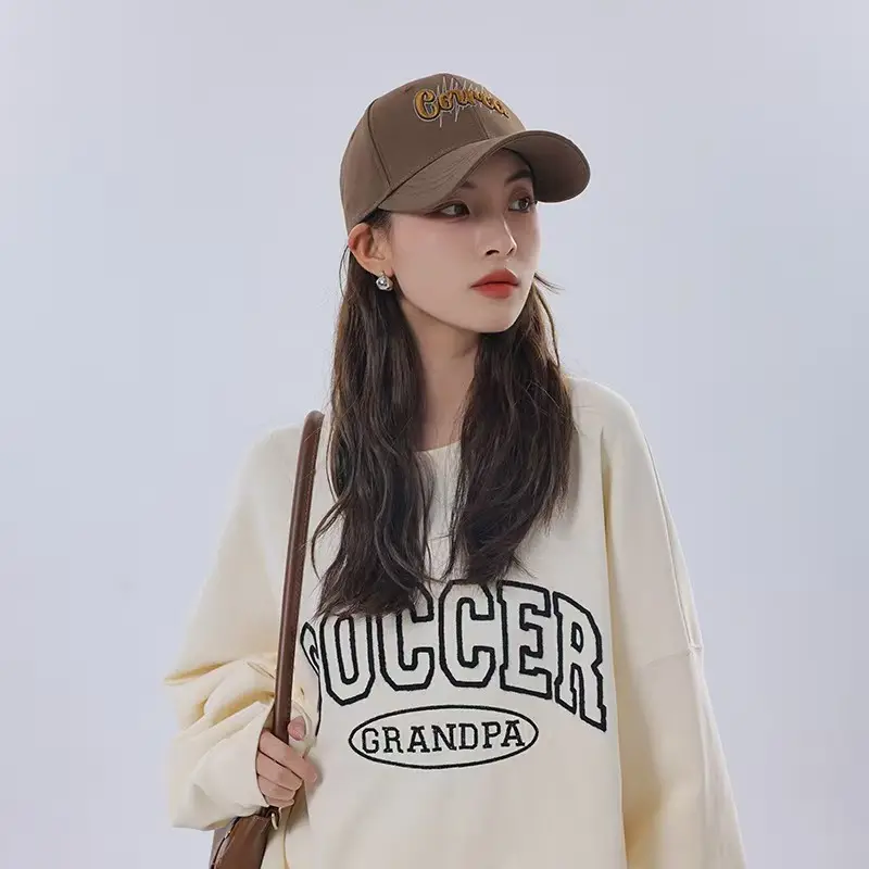 Women Sun Hat with Letter Print 2024 New Style — feature 5