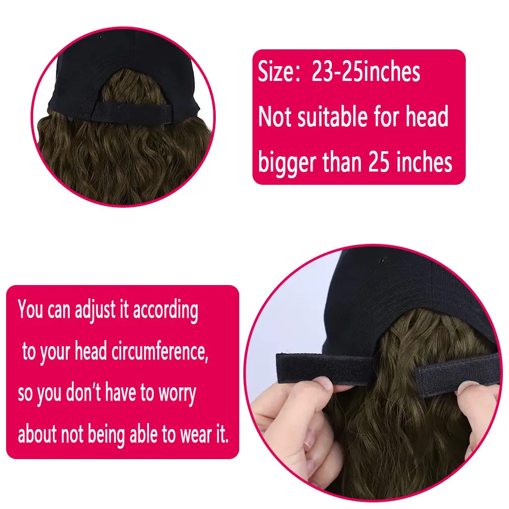 Black Wool Hairless Wig with Fluffy Texture — feature 5