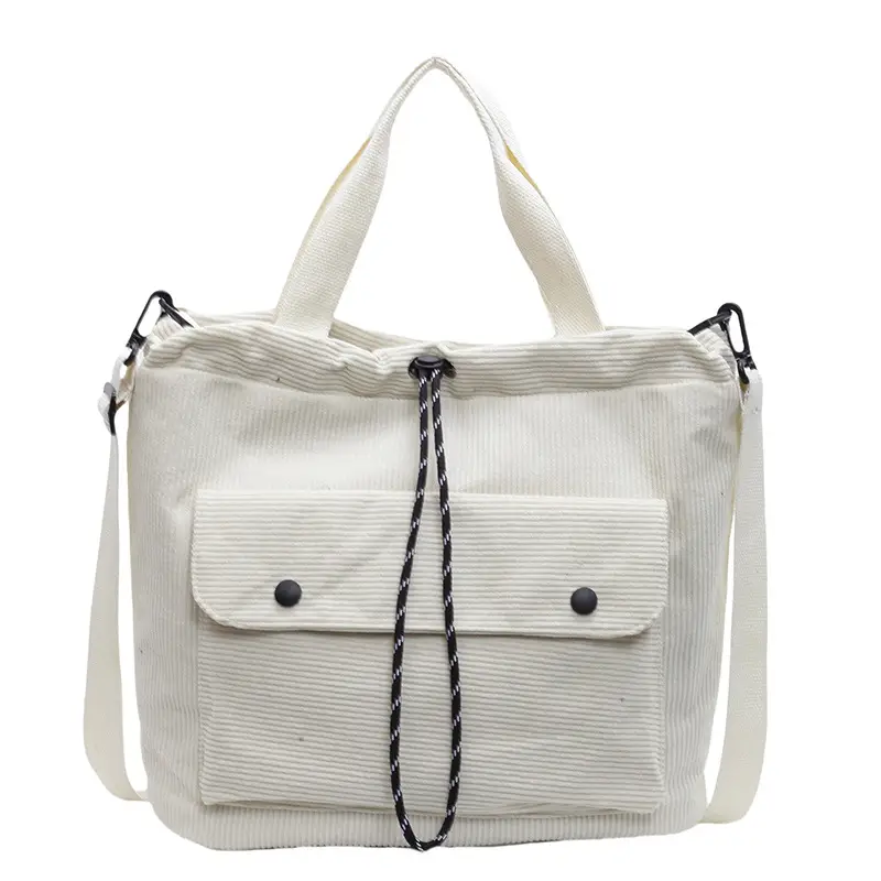 Purple Nylon Shoulder Bag for Women Autumn Winter College - Image 9