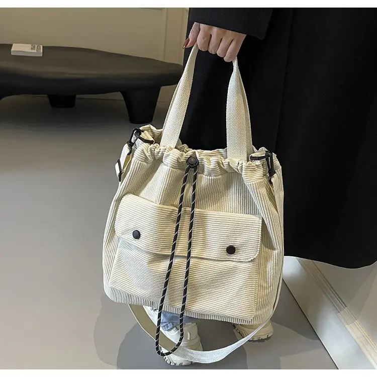 Purple Nylon Shoulder Bag for Women Autumn Winter College — feature 18