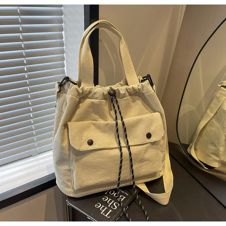Purple Nylon Shoulder Bag for Women Autumn Winter College — feature 26