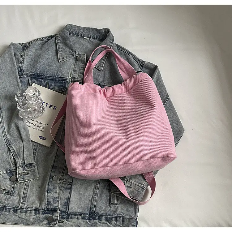 Purple Nylon Shoulder Bag for Women Autumn Winter College — feature 42