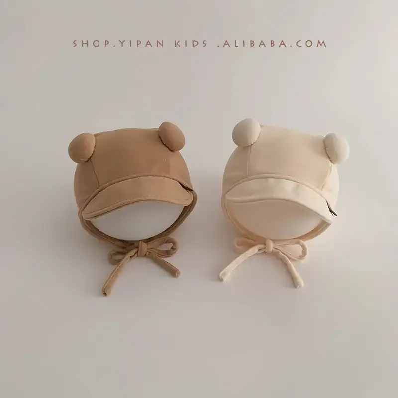 Baby Ear Protection Hat with Lace-Up Closure - Image 5