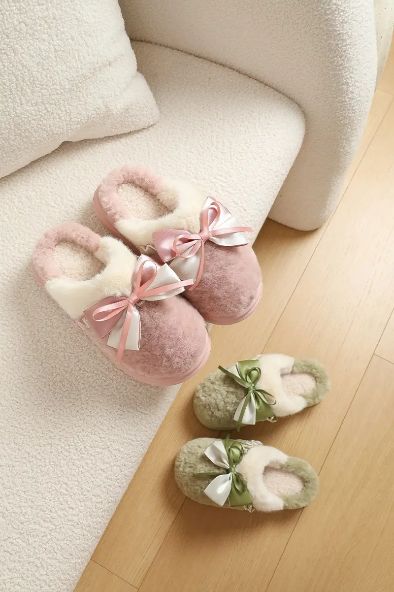 Women's Winter Thick Cotton Slippers Outfit — feature 13