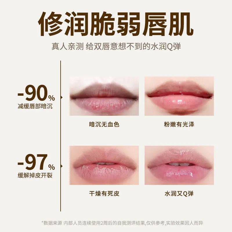 Lip Moisturizer Qingling Refined Non-Sticky Gel for Women - Image 4