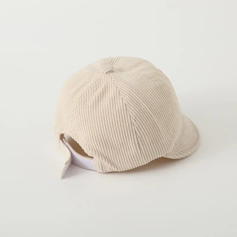 Pink Embroidered Bow Baby Cap for Girls — feature 12