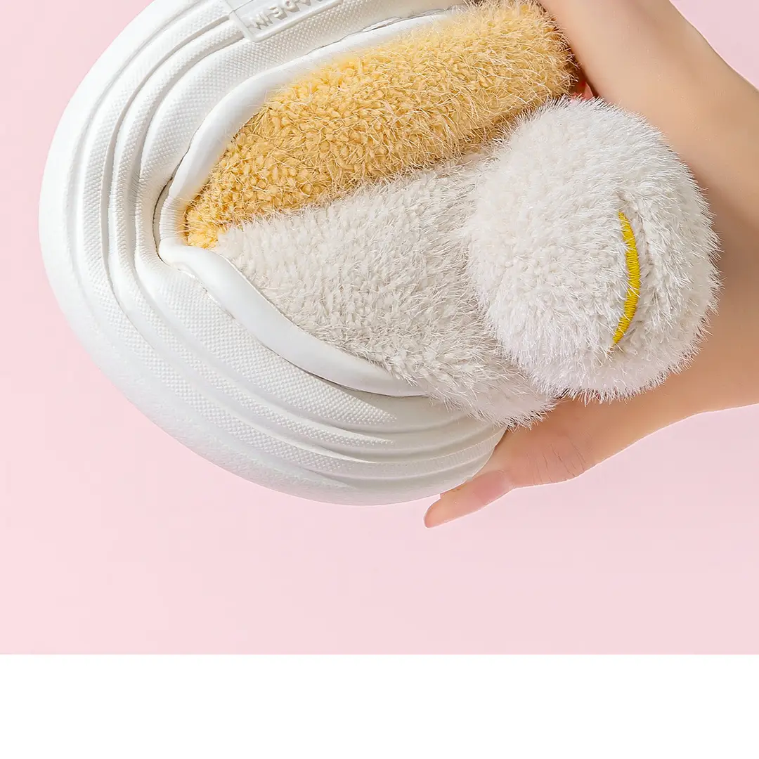 Children's Cotton Slippers Boys Winter New Home Warm Bag with Cotton Shoes Girls Parent-child Cartoon Cotton Slippers for Women — feature 10