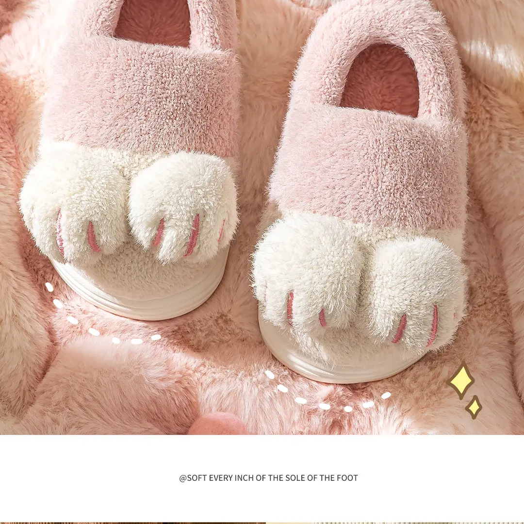 Children's Cotton Slippers Boys Winter New Home Warm Bag with Cotton Shoes Girls Parent-child Cartoon Cotton Slippers for Women — feature 14