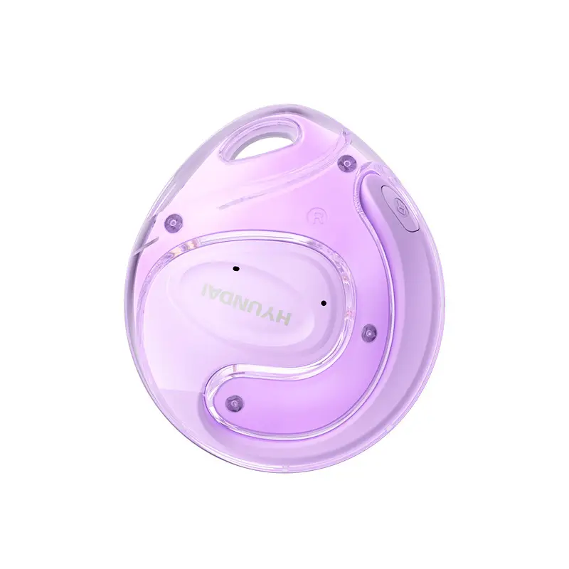 Pink Wireless Bluetooth Ear Hooks for Sports - Image 2