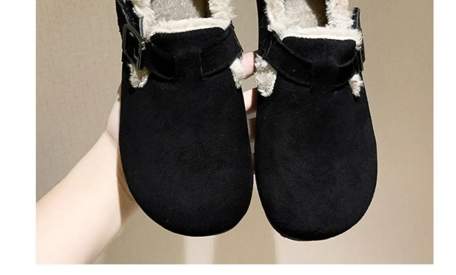 Women Fleece Lined Short Snow Boots Brown Winter — feature 34