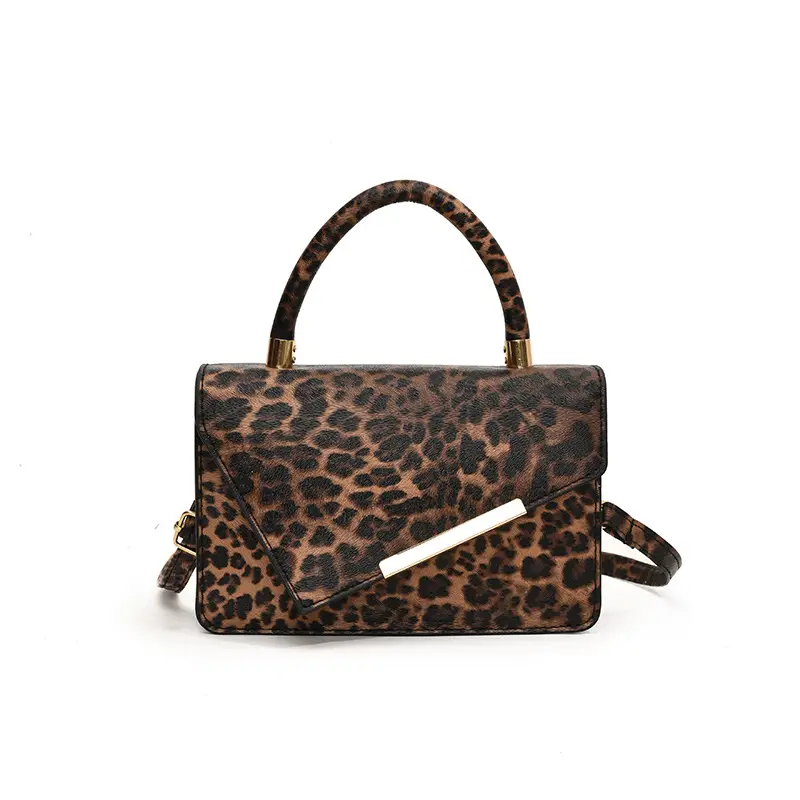 Leopard Print Vintage Shoulder Bag 2024 - Image 3