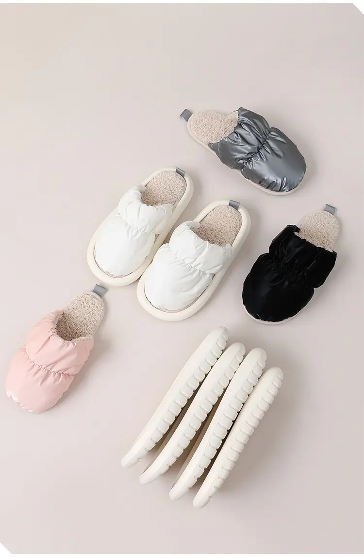 Cute White DIY Slippers for Women — feature 10