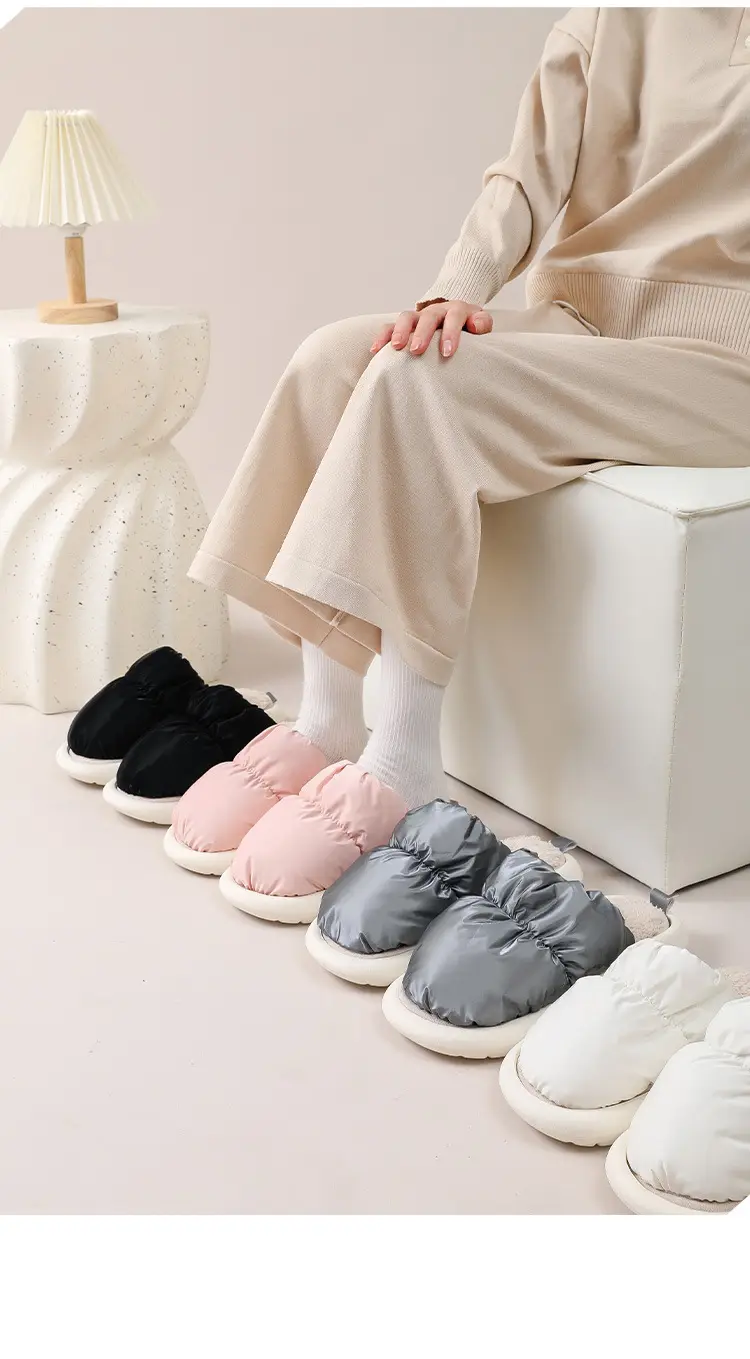 Cute White DIY Slippers for Women — feature 11