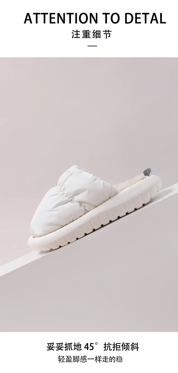 Cute White DIY Slippers for Women — feature 12