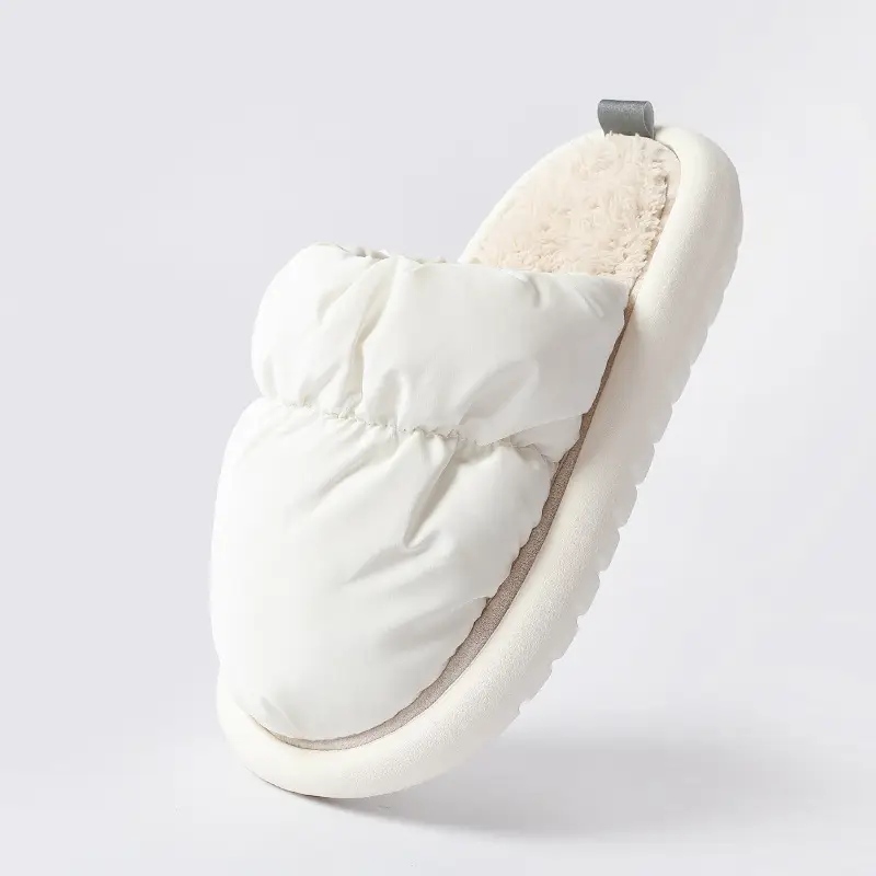 Cute White DIY Slippers for Women